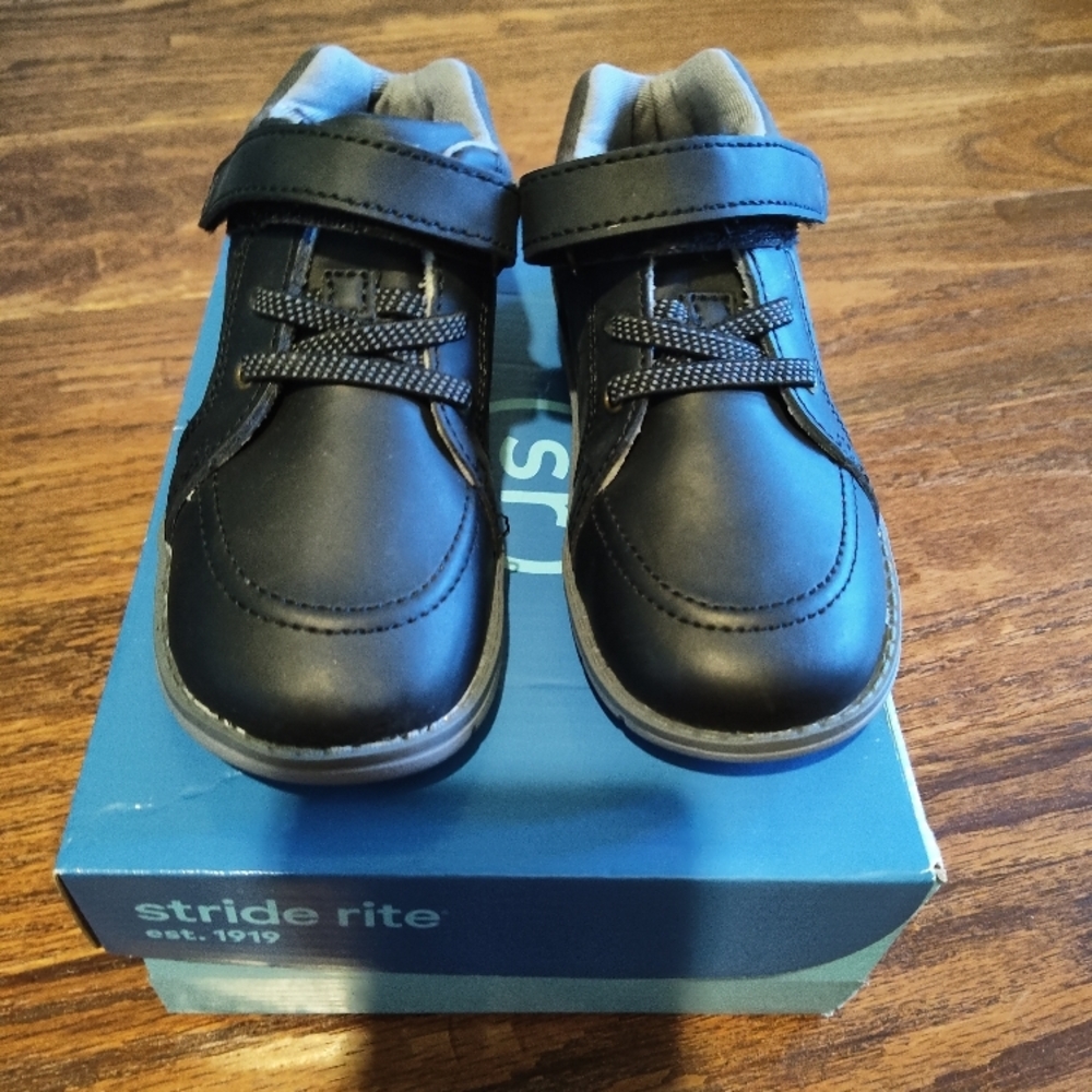 Stride Rite Black Kids Shoes